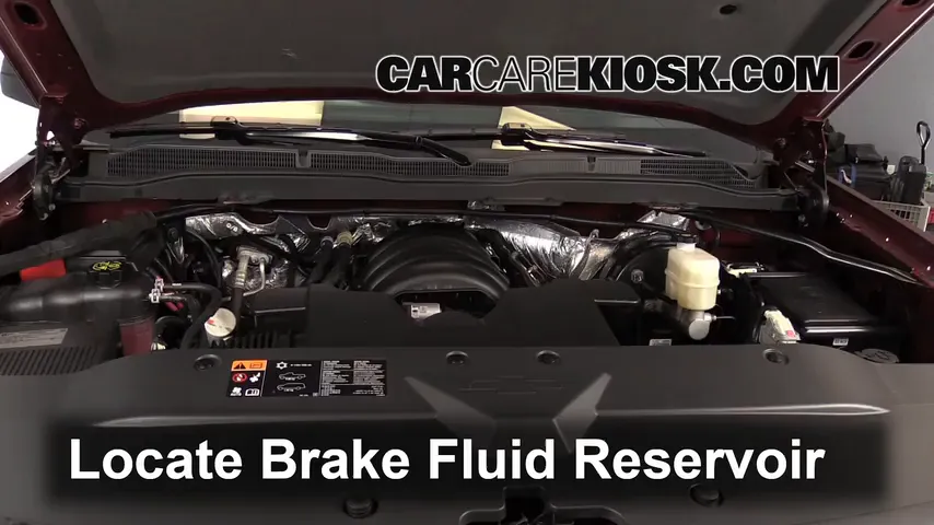 2014 Chevrolet Silverado 1500 LT 5.3L V8 FlexFuel Crew Cab Pickup Brake Fluid